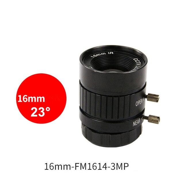 Telephoto Lens Case For Raspberry Pi 4B/3B+/3B/B HQ Camera: 16MM 23