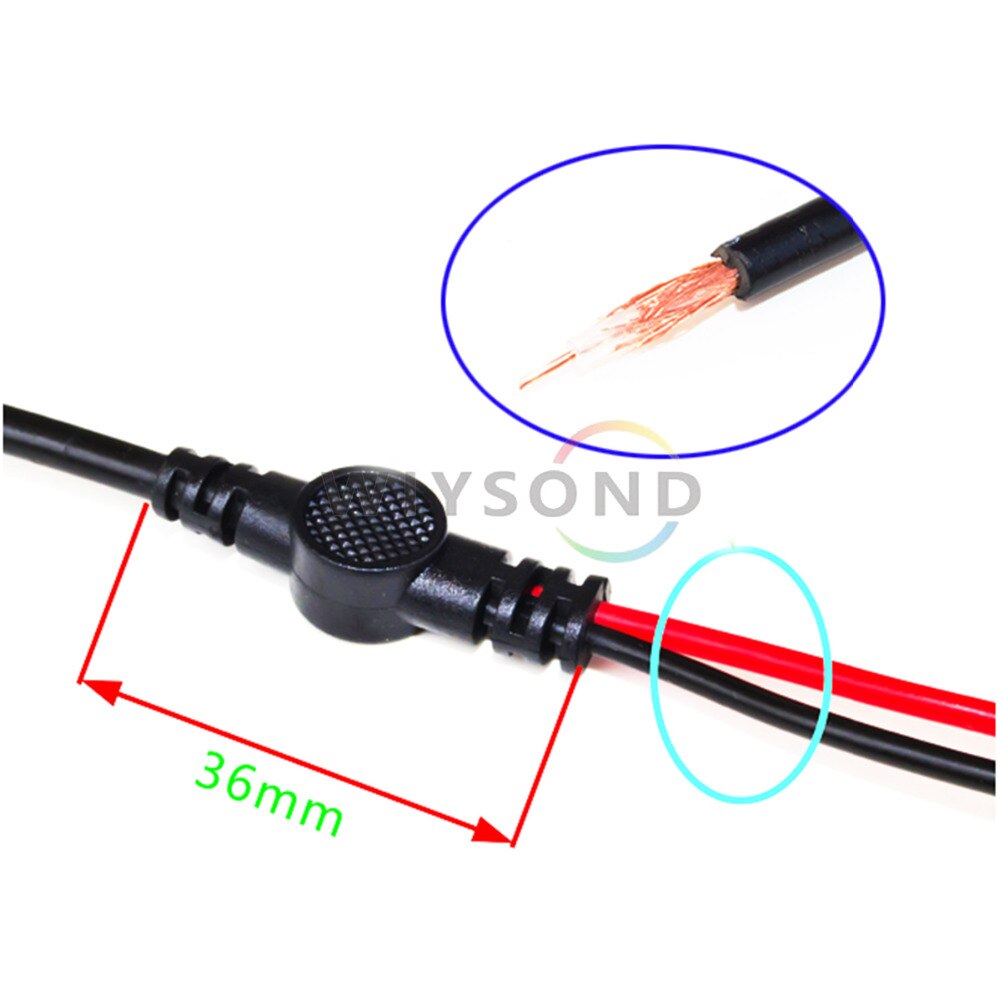 O076 Oscilloscopes Probe Coaxial Cable with BNC Male plug to Dual 4mm Banana Plug 1m length / SUPPORT