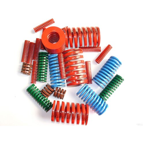 Injection molding Die Spring Yellow 22mm OD Light Load Compression Die Spring 22.0mm 22*100 22*125 22*150