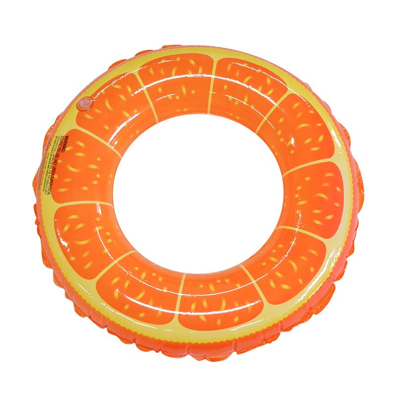 76Cm Zomer Strand Oranje Opblaasbare Zwemmen Ring Opblaasbaar Zwembad Float Cirkel Volwassen Kinderen: Orange