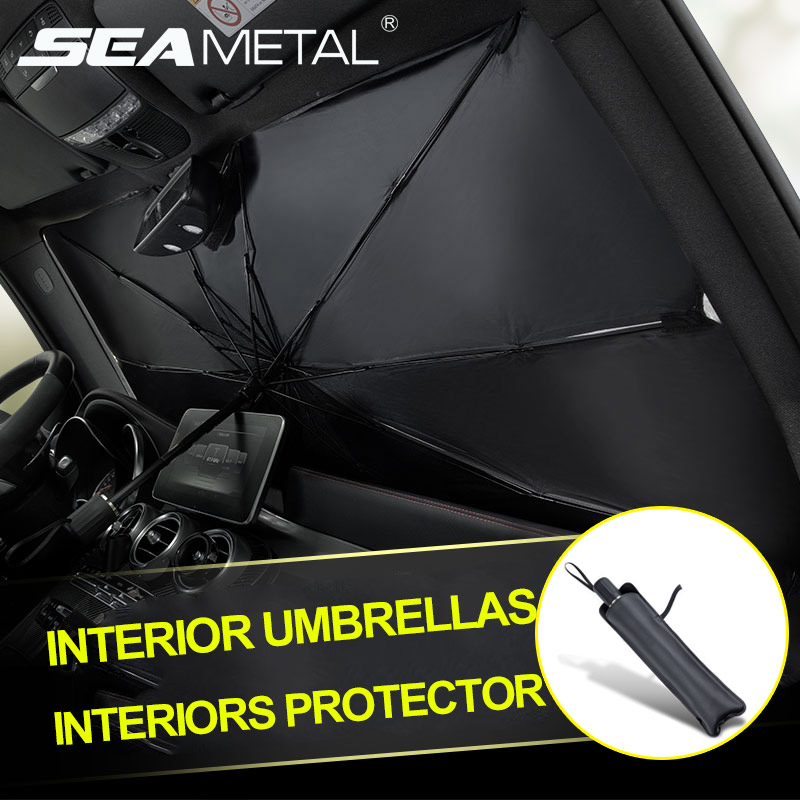 Car Sun Visor Protector Covers UV-protective Car Front Windshield Sunshad Universal Sunshade Car Interior Protect Auto Parasol