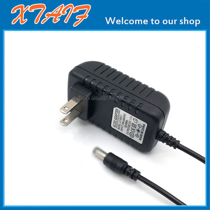 AC/DC adaptador de fuente de alimentación adaptador/cargador de pared DC9V 1A para Casio AD-5 AD-5MU AD-5MR AD-5EL AD-5MLE cable de alimentación