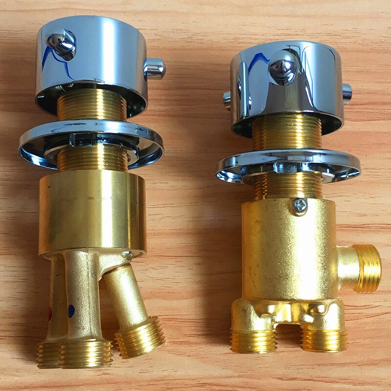 MTTUZK-accesorios para grifos de Jacuzzi, interruptor de mezcla de agua y fría, separador de agua 1 en 2, válvula de conmutación de baño: F