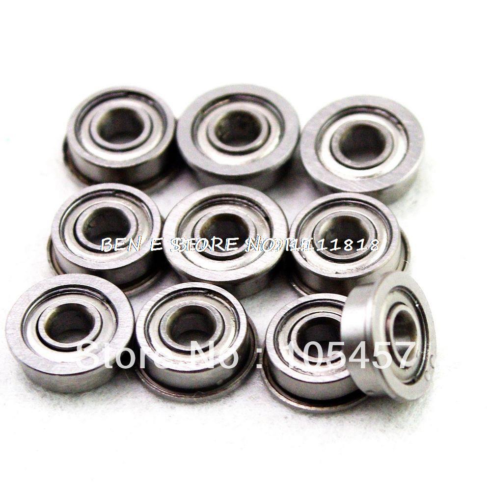 10 stücke abgeschirmt Modell Flansch Lagerbier 7x13x4mm MF137zz