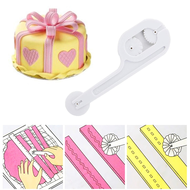 Fondant Cake Cutter And Embosser Sugar craft Decorating Modelling Diy Tool Craft Christmas Cake Decorating Tool Birthday