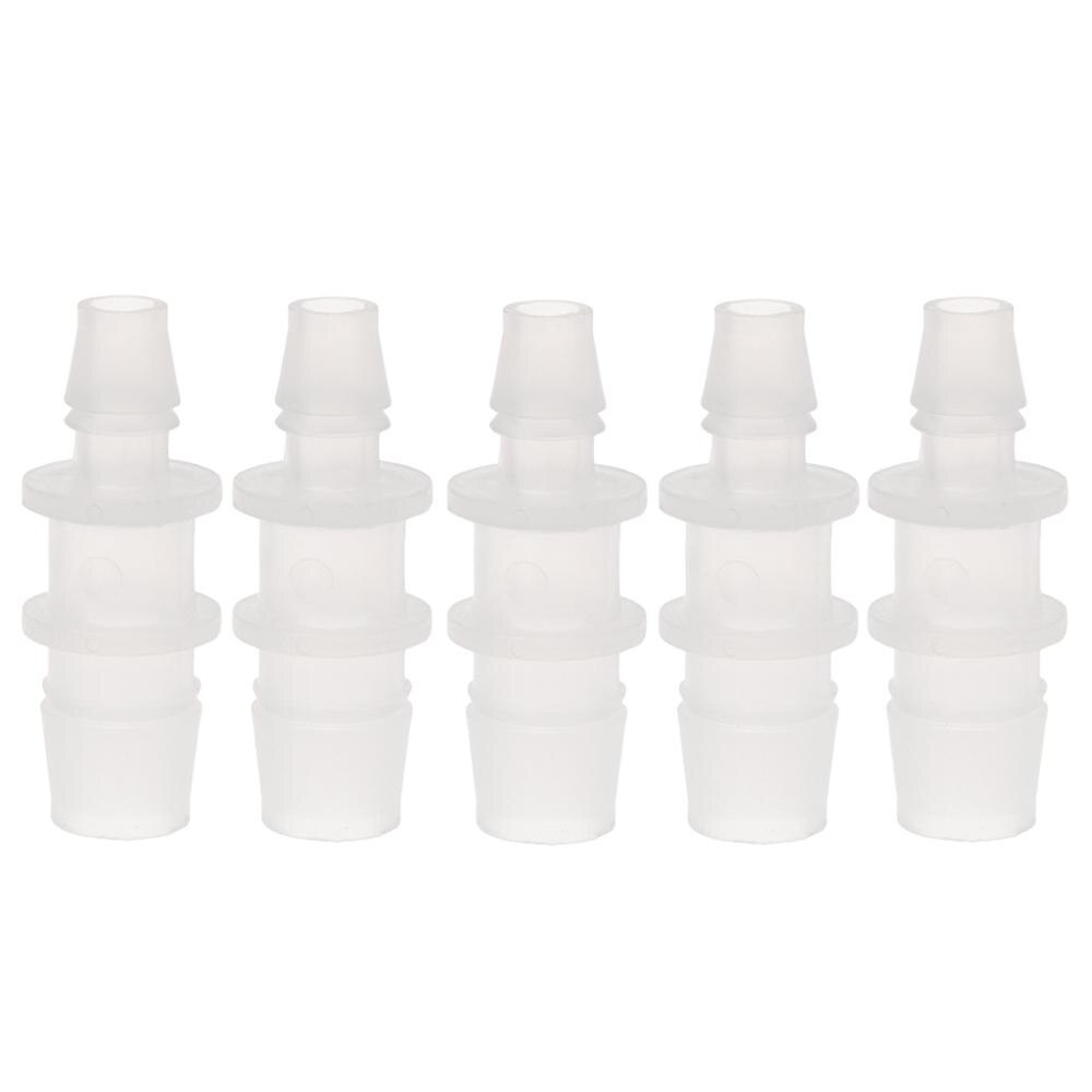 5 Pcs/Bag Water Pipe Tube Adapter Outlet Inlet Hose Control Valve For 8/12/16mm Aquarium Fish Tank Accessories: 8 to 12mm