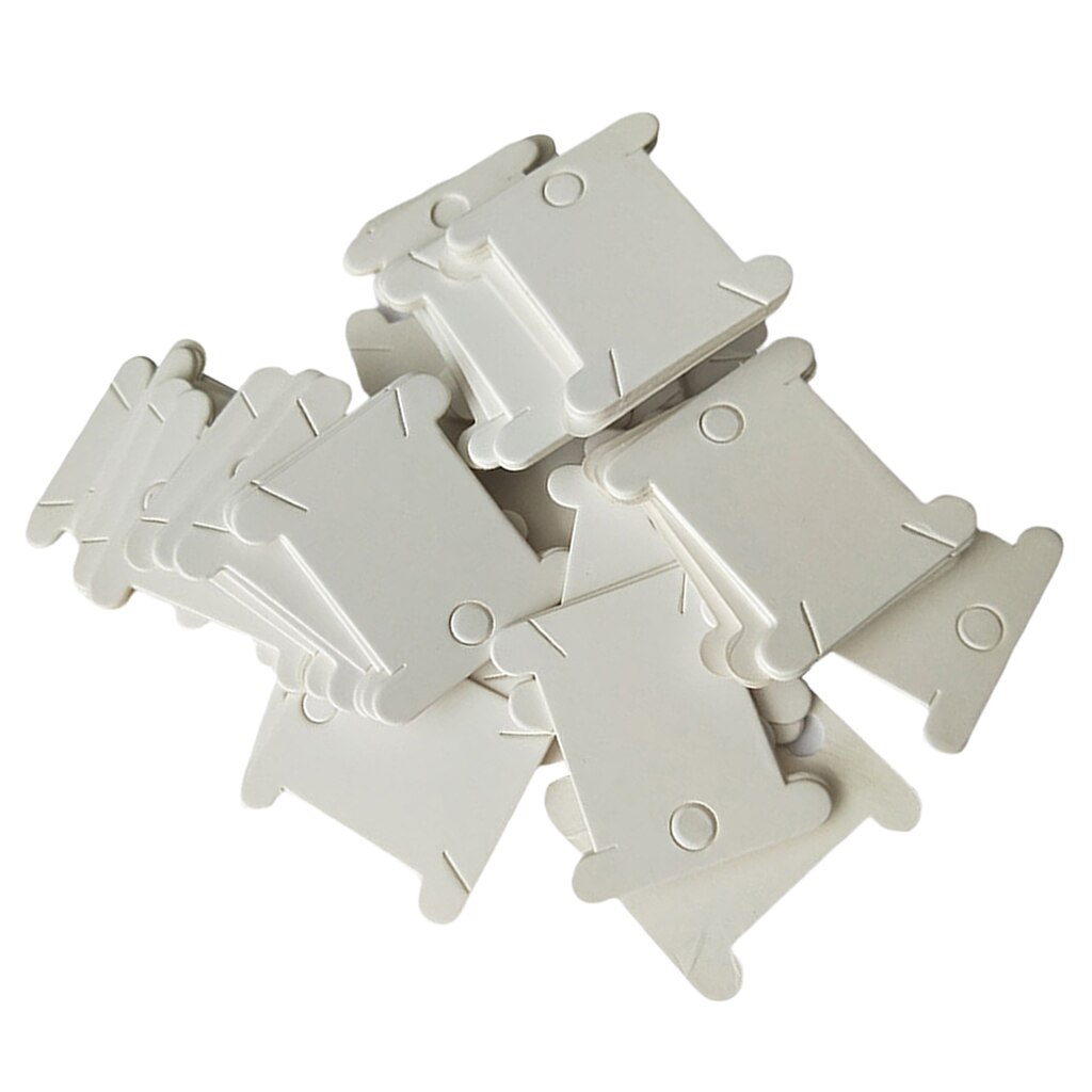 Bobinas de hilo dental de 200x, hilo de bordar, bobina, tarjeta de bobinado DIY, punto de cruz