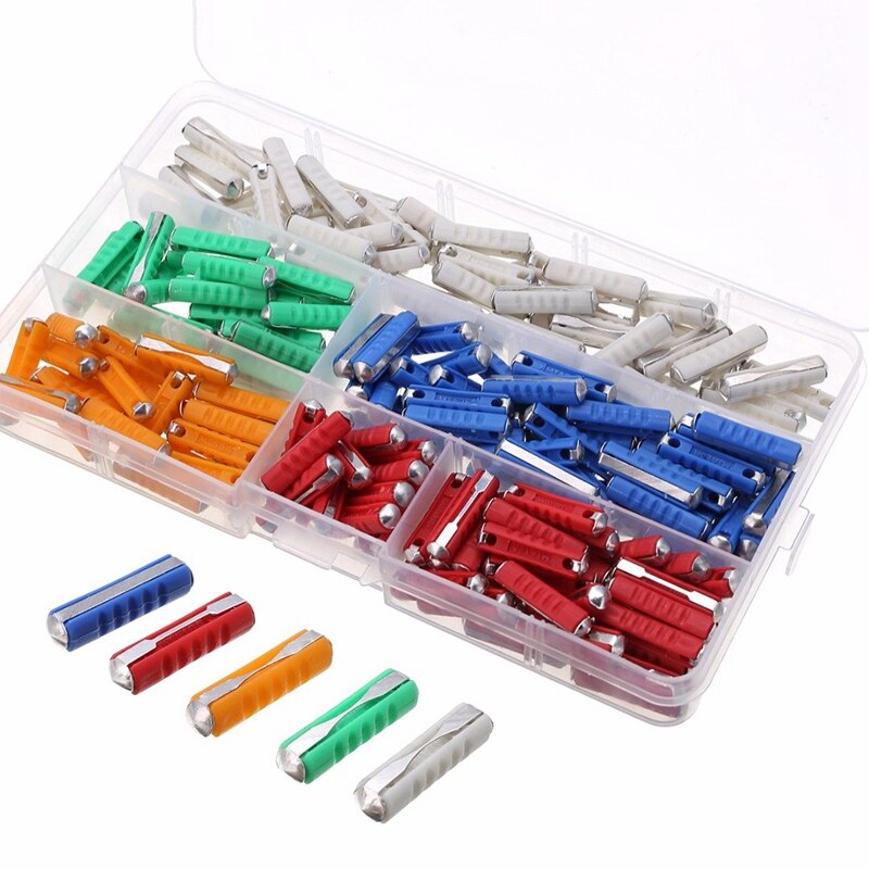 200Pcs Continental Keramische Torpedo Zekeringen Vervanging Kit Doos