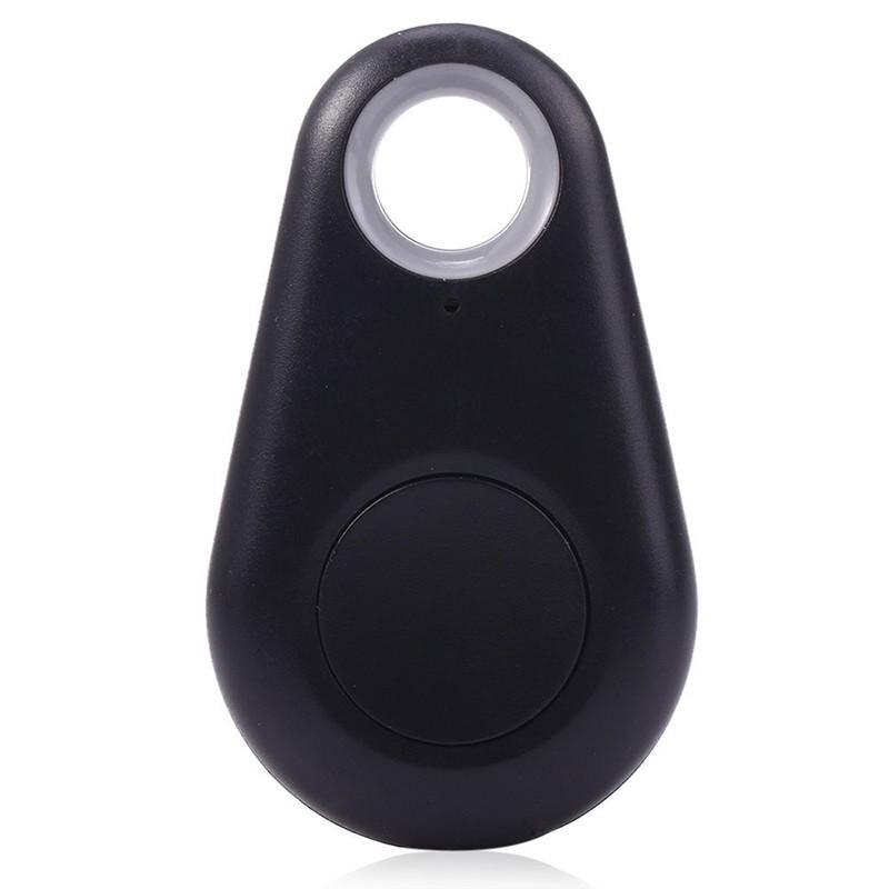 1PC Anti-Lost Bluetooth Tracker Pet Smart GPS Locator Tracer for Dog Cat Kids Wallet Key Car Finder Anti Lost Alarm: Black