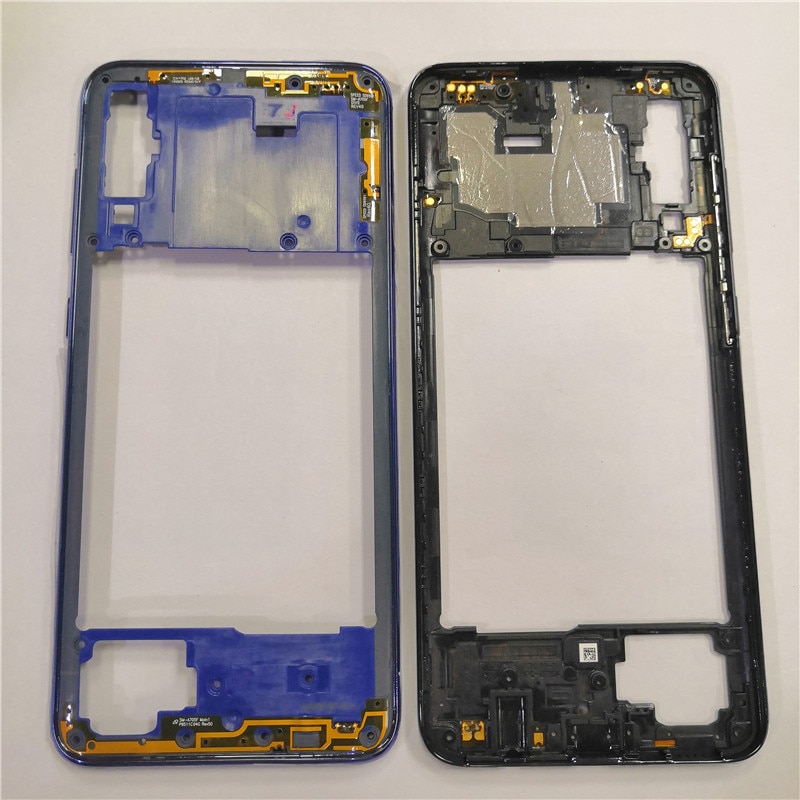 Marco central, panel frontal, carcasa con bisel para Samsung Galaxy A70 A705