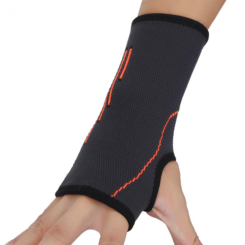 1pc Nylon Unisex Weight Lifting Wrist Support Gym Training Sports Wrist Protector Guard Wristband Sleeve Hand Injury Splint