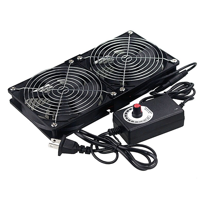 Gdstime 120Mm Dc 12V 220V Fan Mijnbouw Computer Chassis Workstation Radiator 12Cm 120Mm X 25mm High Speed Router Server Koelventilator