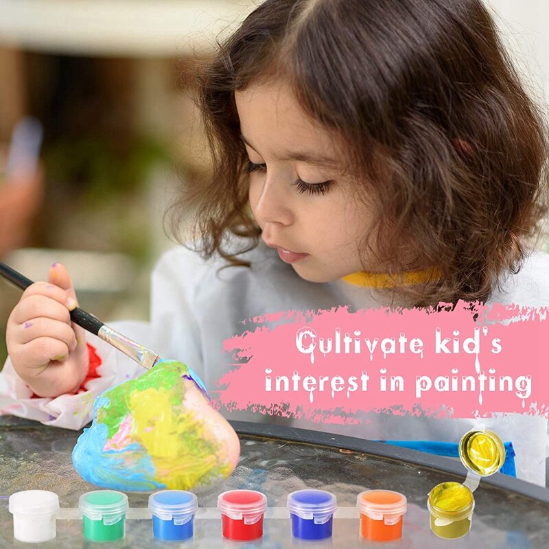 100 Strips 600 Pots Empty Paint Strips Paint Cup Clear Plastic Storage Containers Painting Craft Supplies(5 Ml/ 0.17 Oz)