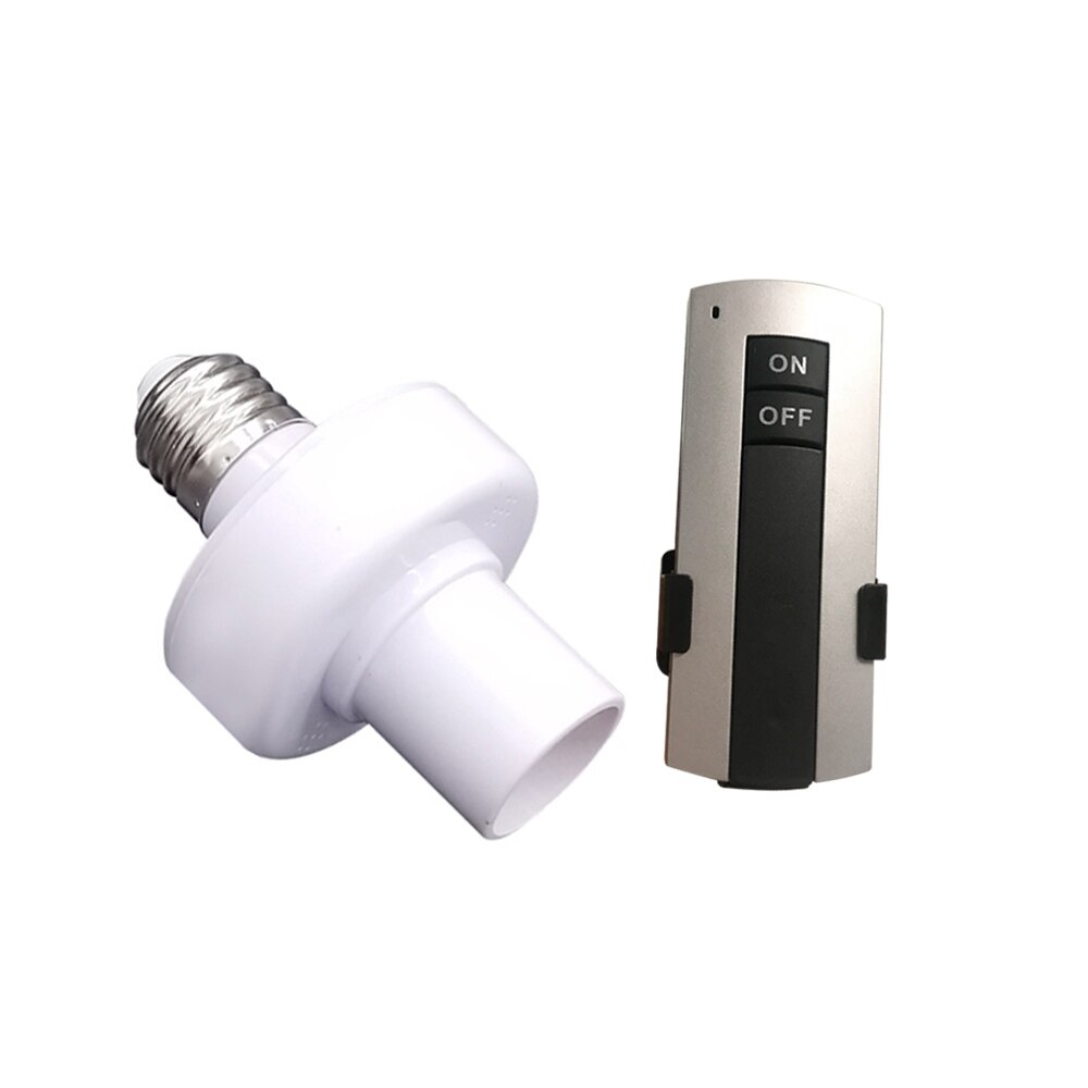 Professionele E27 Draadloze Afstandsbediening Light Lamp Holder Bulb Socket Verlichting Lamp Houder Schakelaar 220V 110V Voor led Lamp