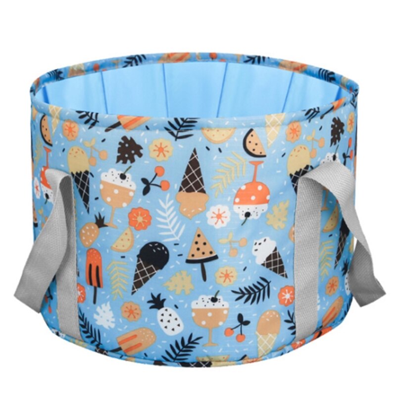 Collapsible Foot Bath Basin Portable Feet Bath Spa Tub Folding Water Bucket