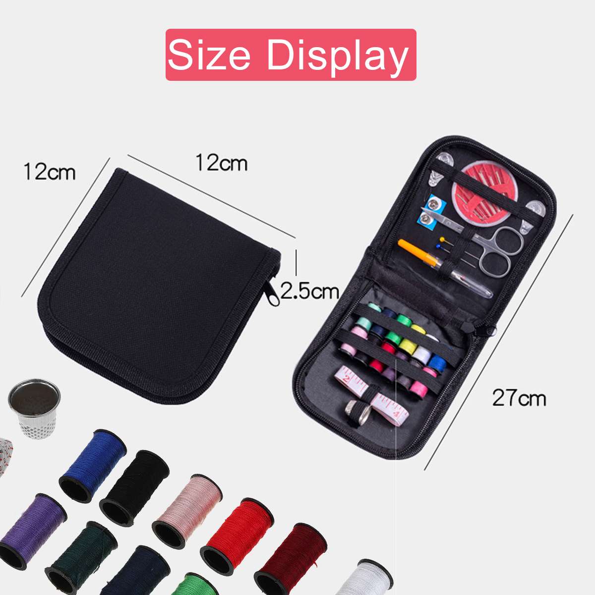 Portable Handheld Sewing Machine Quick Stitch Sew Needlework Electric Cordless Clothes Fabrics Mini Sewing Machine Sewing Kits