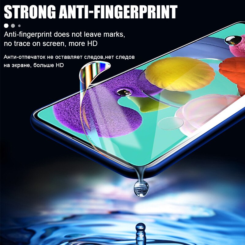 Hydrogel Film für samsung A51 A71 A50 A30 eine 51 a31 a21s display-schutzfolie für samsung galaxy A71 A51 nicht glas