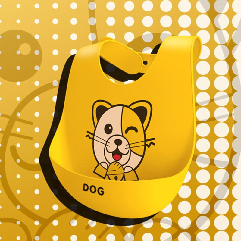 Baberos impermeables para bebé alimentación de silicona toalla para bebé recién nacido serie del zodiaco Baberos para bebé ajustable diferentes estilos de Baberos
