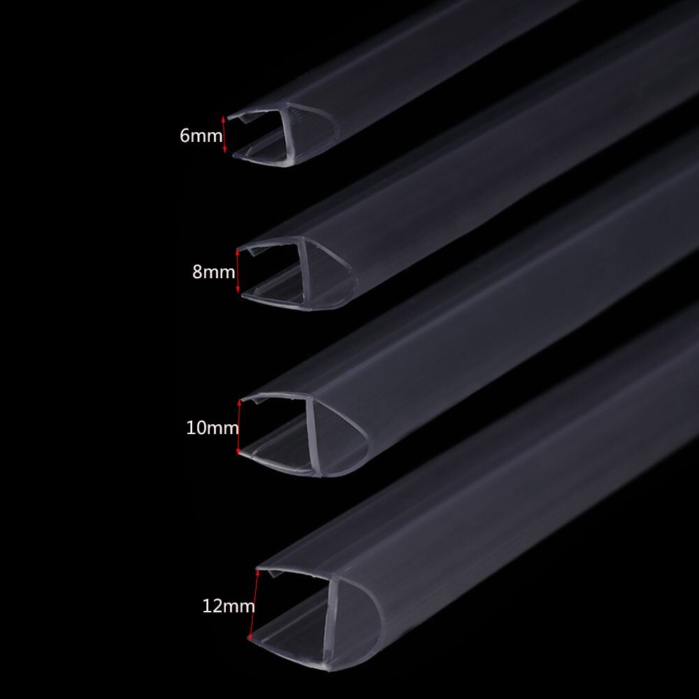 Portabelt badkar dusch skärm dörr tätningslist 4-12mm tätning gap fönster dörr falsad dörr skyddslist badrum hårdvara