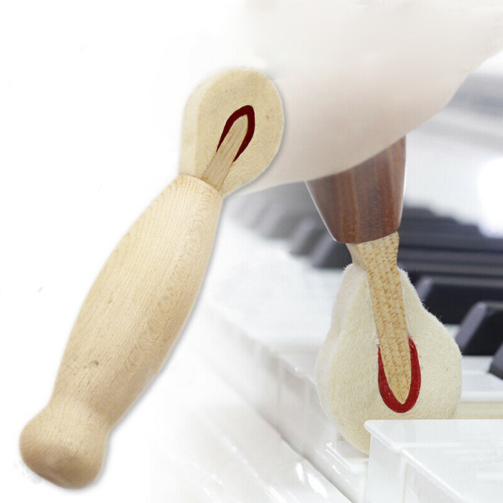 Piano Key Tune Hammer Piano Repair Tuner Tool Hammers W/Wood Handle 1PC 2022