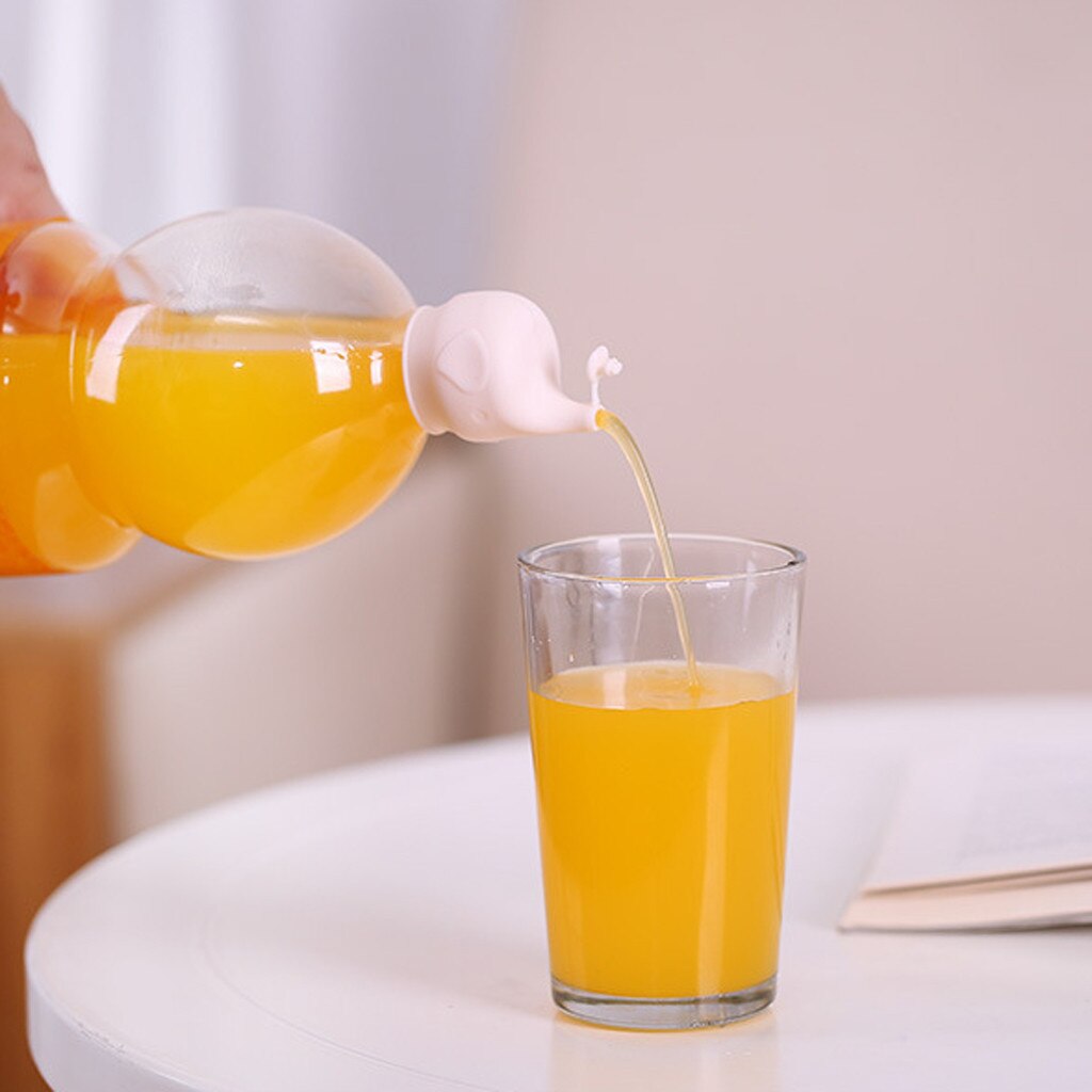 Creatieve Mini Olifant Wijn Schenker Flessenstop Drank Schenktuit Bar Keuken Tool Bar Accessoires Wijn Stopper