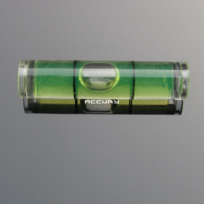 Niveles cilíndricos de burbuja para colgar en la pared, accesorios para marcos de fotos, 8x35mm, 100 unidades
