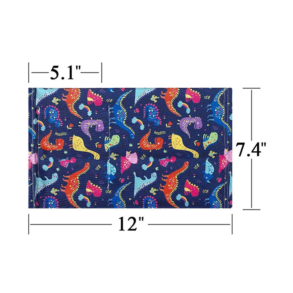 Cagoule de cou en Tube pour enfants, écharpe faciale lavable, Bandana Rave, couvre-chef pour garçons et filles, cyclisme, #25