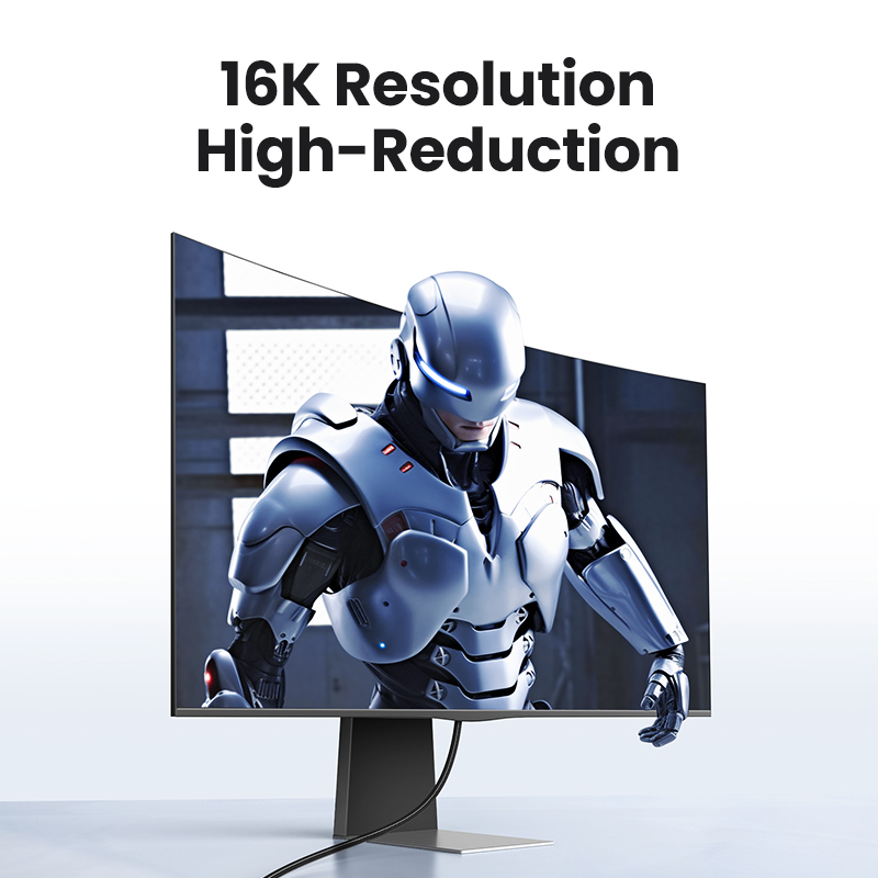 UGREEN-Cable Displayport de 16K DP2.1, 8K, 4K, 144hz, Cable de vídeo y Audio para Xiaomi, TV Box, PC, ordenador portátil, Monitor de juego, DP