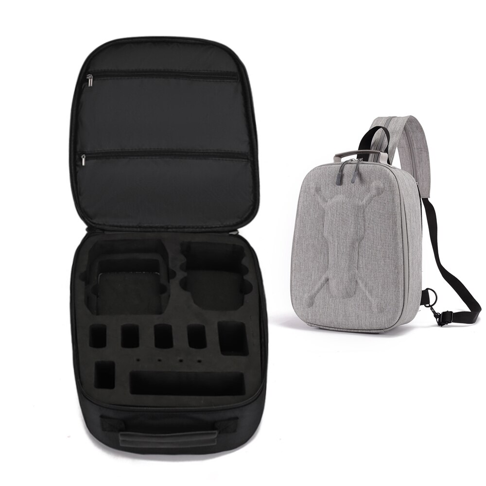 DJI-Bolsa de almacenamiento Mavic Mini 2, mochila para Dron, estuche de transporte portátil de viaje para DJI Mini 2, Fly More Comb, accesorios: Grey