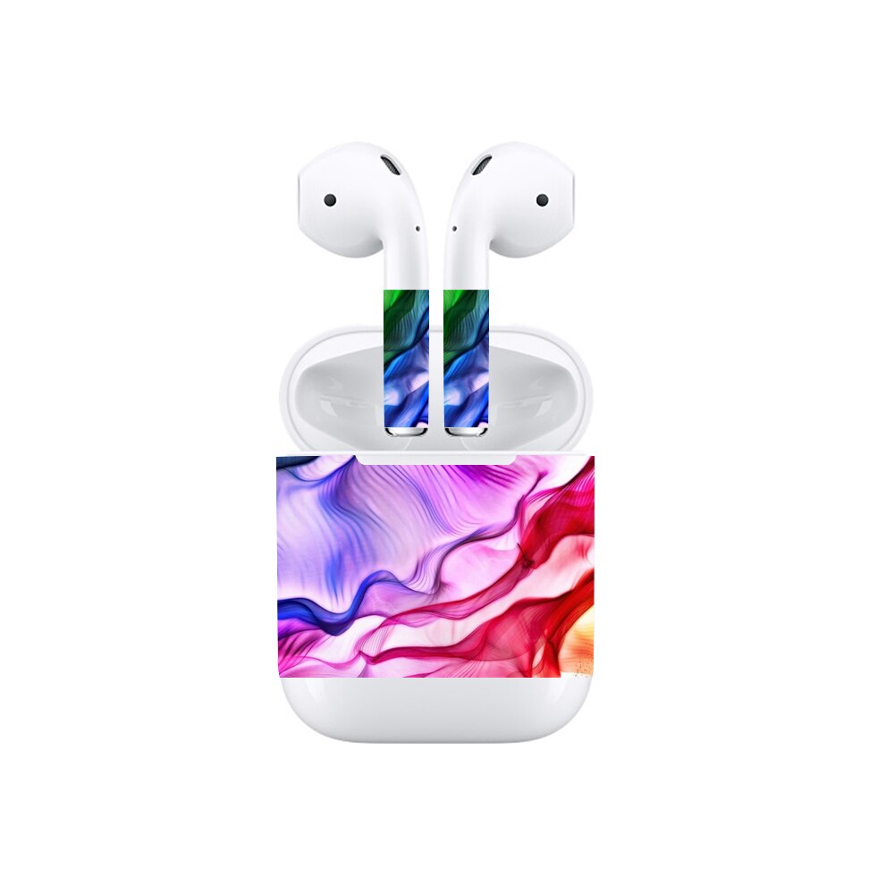 Beschermende Skins Voor Apple Airpods Vinyl Ekind Sticker Oortelefoon Verwijderbare Lijm Decoratieve Decal Film Voor A1602: 7