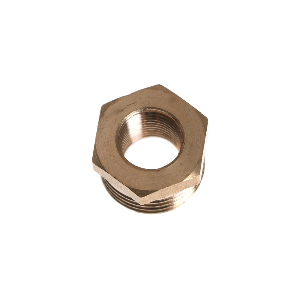 Brass 3/8" BSPT Male 1/8" Female NPT Adapter Brass Pipe Bushing Fitting Reducing Coupler Connector Adapter Pipe Fitting