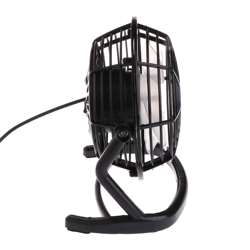 Cooling Desk Mini Fan Notebook Laptop Computer Portable Super Mute Pc Usb Cooler Desk Mini Fan Zwart