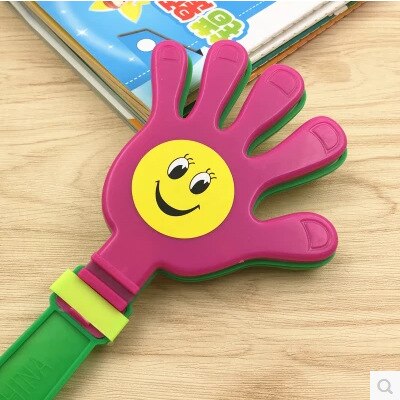 Hand Klappen Speelgoed Hand Voetbal Games Maker Juichen Trompet Tanken Artefact Activiteit Juichen Lawaaimaker voor Kinderen