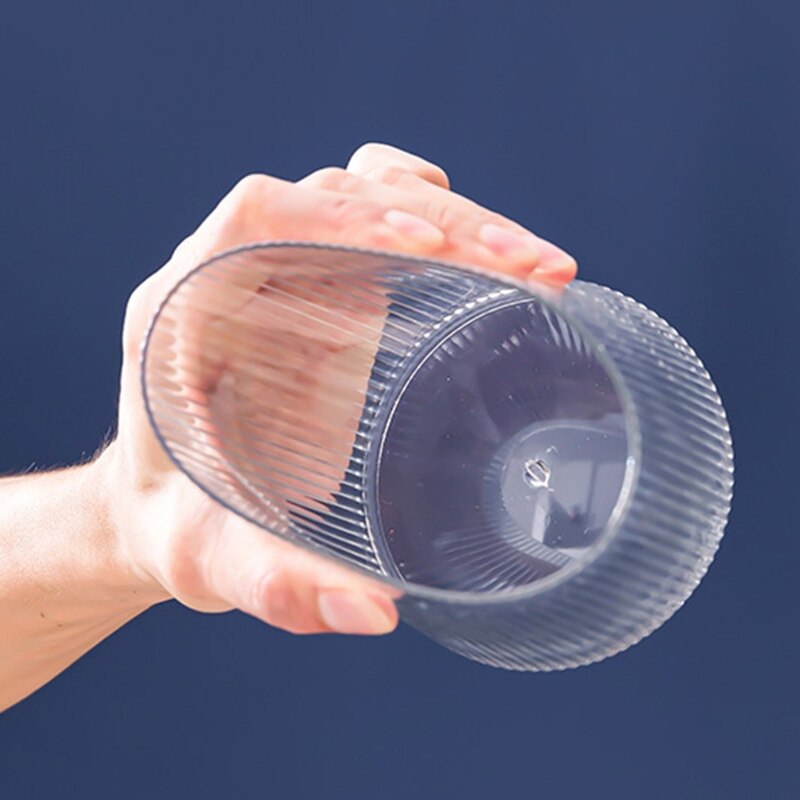 Self Watering Plastic Plant Pot with Wick Rope Clear Water Container 2 Layer Planter Round Flowerpot Basin for Flowers Herbs Hyd