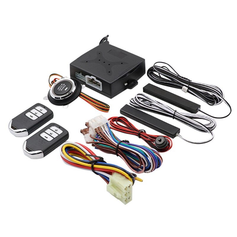Car One-Key Start Anti-Theft System PKE Keyless En... – Grandado