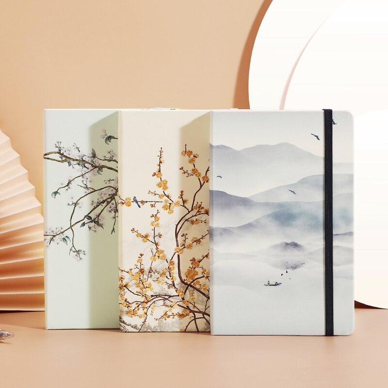 Hard Cover Hard Cover Squared Journal Ancient Vintage Grid Notebook