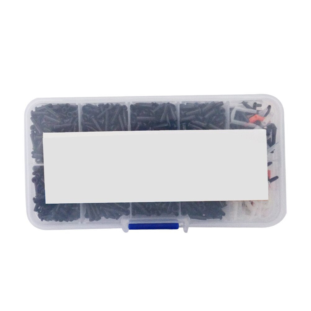 1500Pcs/Box Black Nylon Badminton Racket Racquet Grommets Eyelets