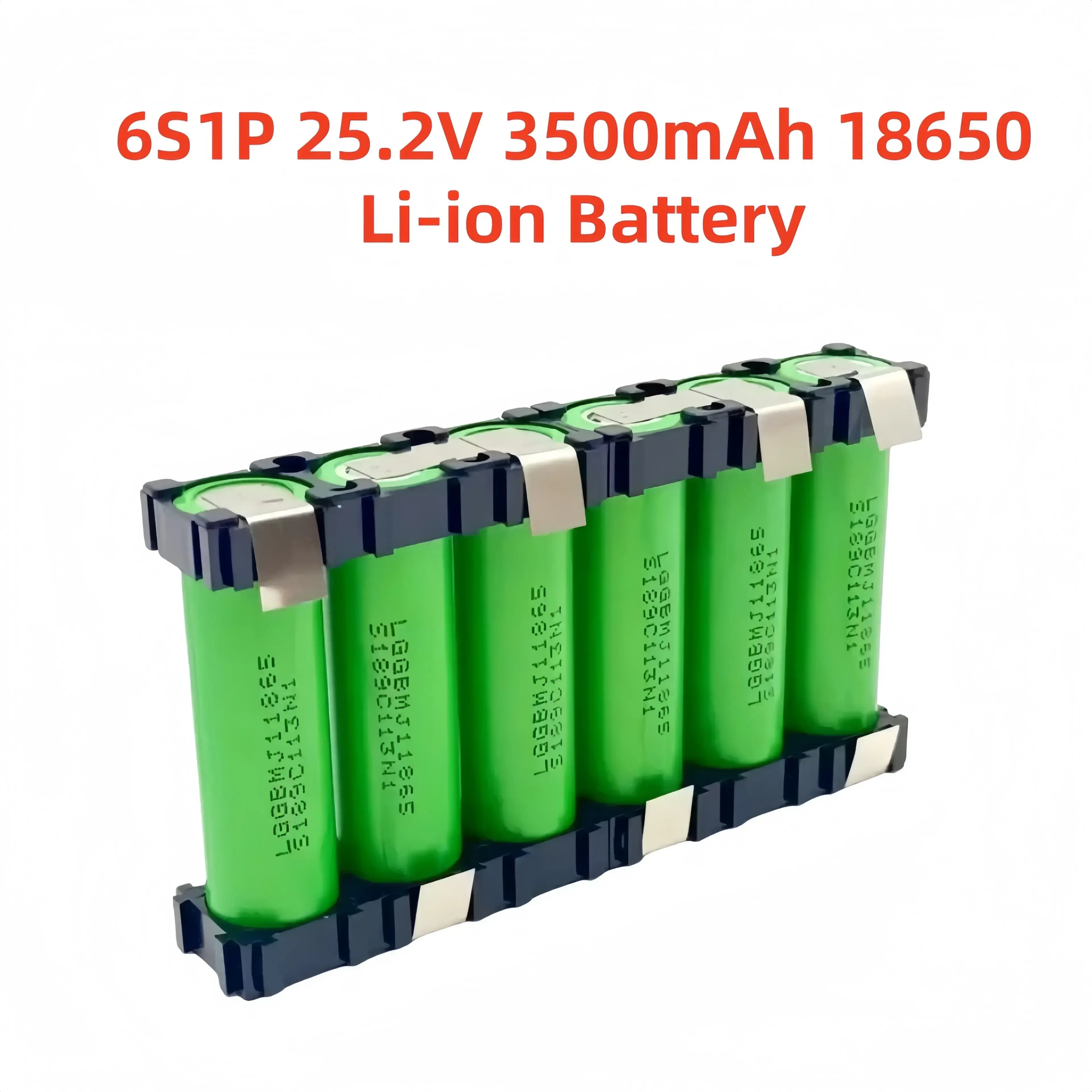 18650-MJ1 Lithium-Akku, maßgeschneiderter 7,4 V ~ 25,2 V 3500 mAh/7000 mAh Akku zum Schweißen von 2S1P-6S1P Akkus: Lila