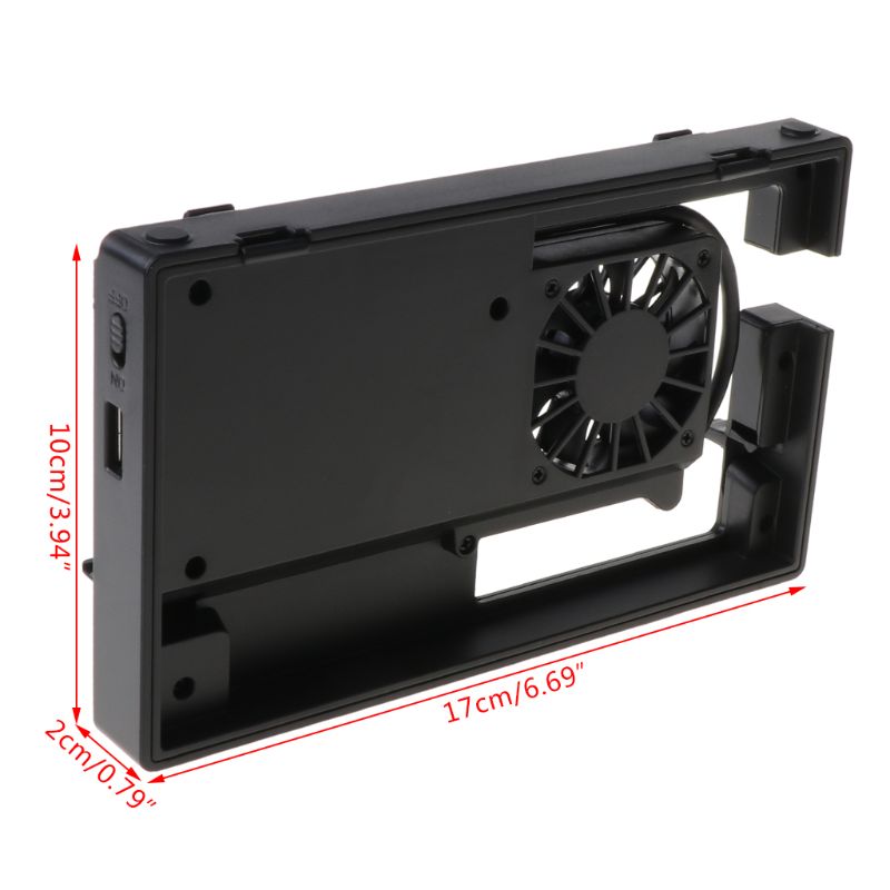 External Cooling Fan Turbo Cooler for NS Switch Docking Station Game Console Kit WXTB