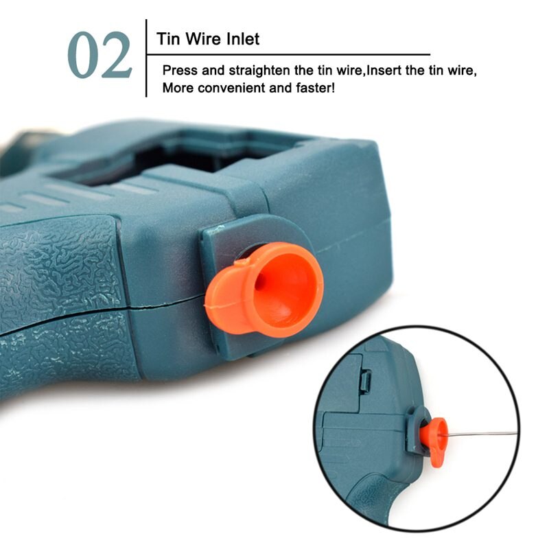 Us Plug 110V 60W Hand-Held Internal Heating Soldering Iron Automatically Send Tin With Power Switch Welding Repair Tool