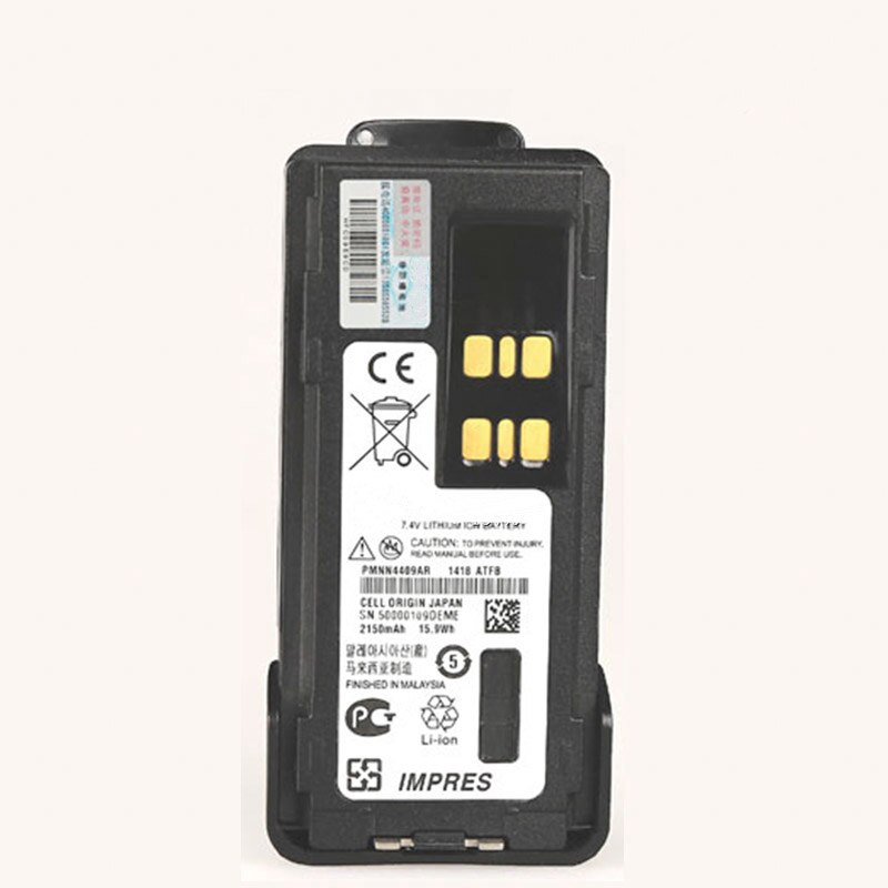 General PMNN4409AR MOTOTRBO IMPRES LITHIUM ION 2200mah Battery For Motorola GP328D XiR P8668 XPR 7550 DP4800 DGP8550 DMR Radio