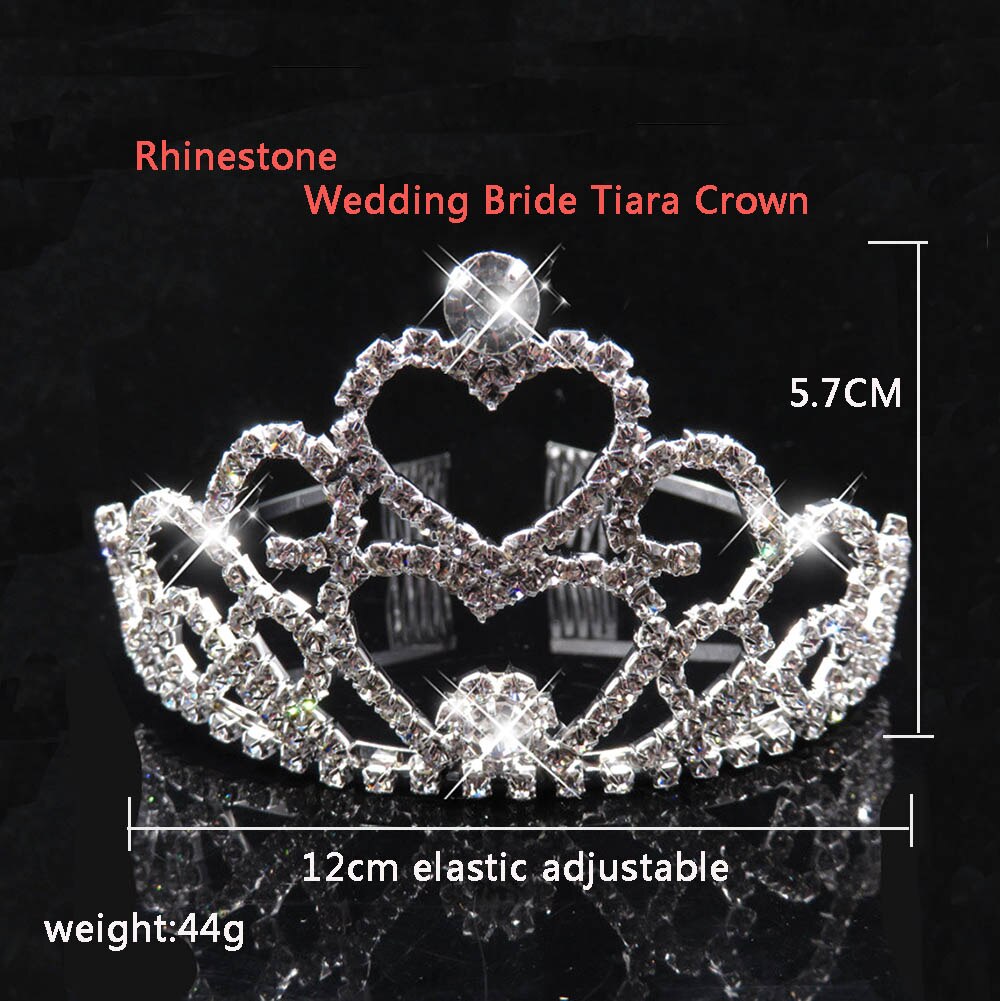 AINAMEISI nouveaux diadèmes et couronnes accessoires de cheveux de mariage princesse mariée couronne strass diadème cheveux bijoux