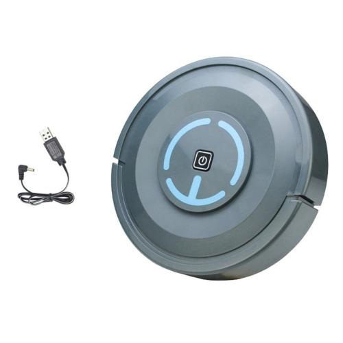 Hosehold Sweeping Robot Automatic Smart Sweeper Floor Cleaning Machine Dust Remover No Suction Sweeper: Black  Rechargeable