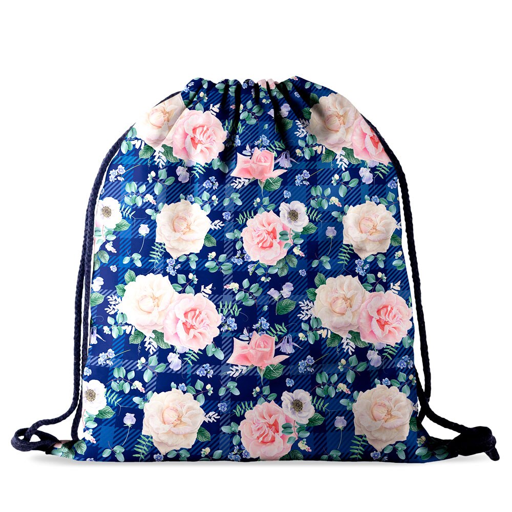 Quem se importa com cordão saco de armazenamento portátil mochila feminina saco de compras ginásio paisagem impressão 3d saco de viagem: bpa701109