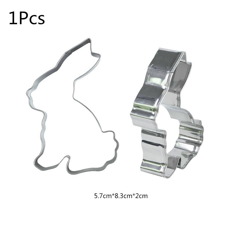 Ostern Dekor Cookie Formen Eatser Hase Ei KüKen Kunststoff Kuchen Backen Werkzeug Für Haus Küche Keks Cutter Ostern Partei Liefert: A07-1Stck