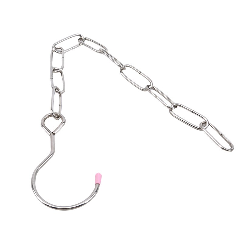 Multiple Clothes Metal Hanging Chain With Hook Apparel Shop Multi Coat Hangers Display Rings Clothing Rope