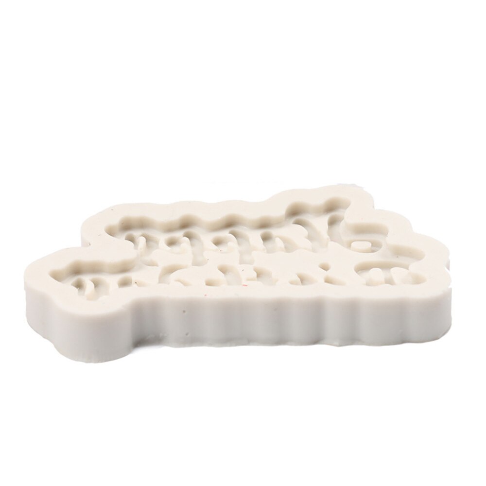 3D Silicone Chocolate Cake Fondant Mould Baking Sugar Craft Decorating Mold Tool Birthday Cake Model Birthday Baking