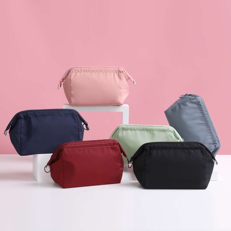Neceser de viaje para maquillaje, bolsa de viaje para cosméticos, bolso de maquillaje, organizador, resistente al agua