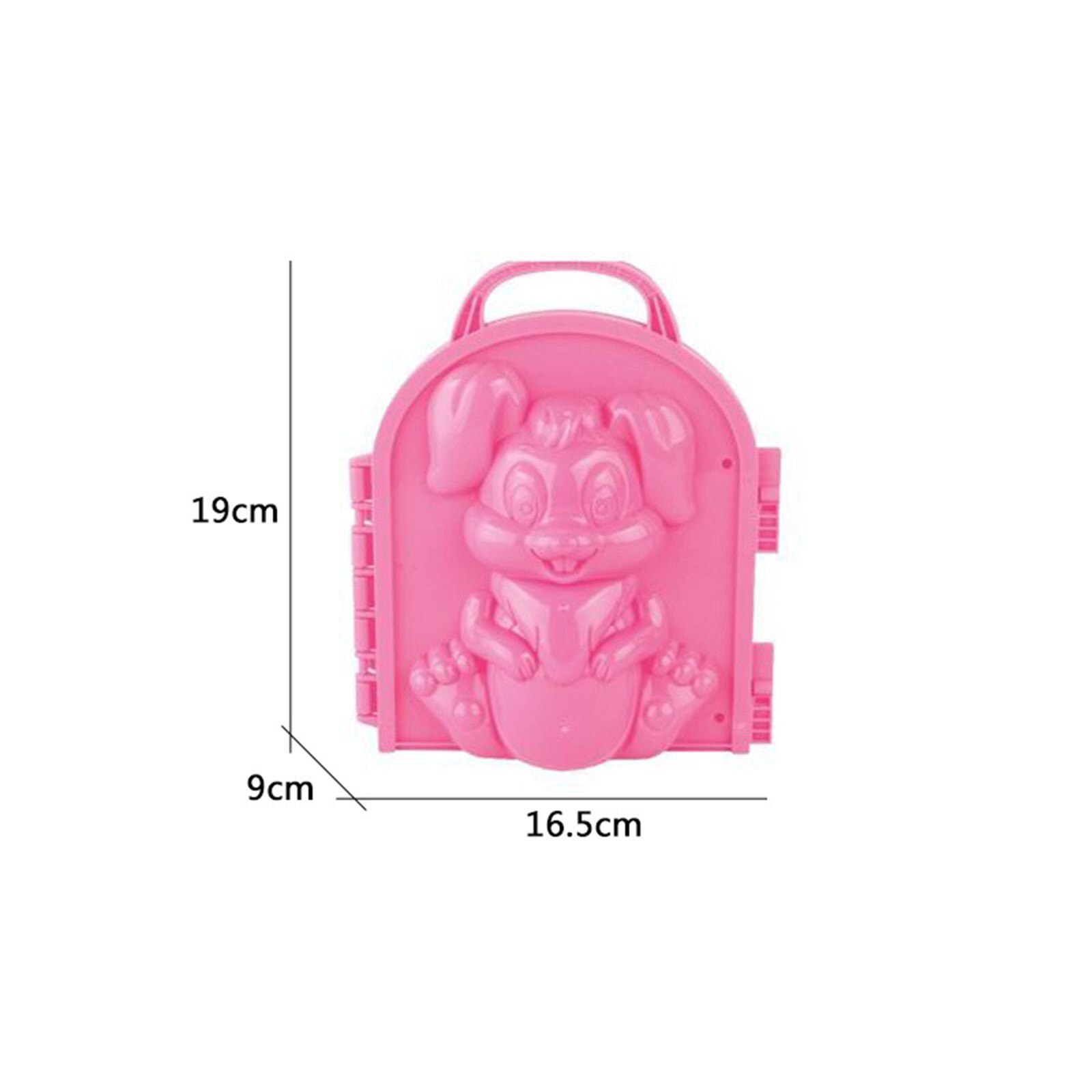 Moule à boules de neige lapin de dessin animé, outil à Clip, jouet pour enfants, sport d'hiver en plein air, jouets de combat