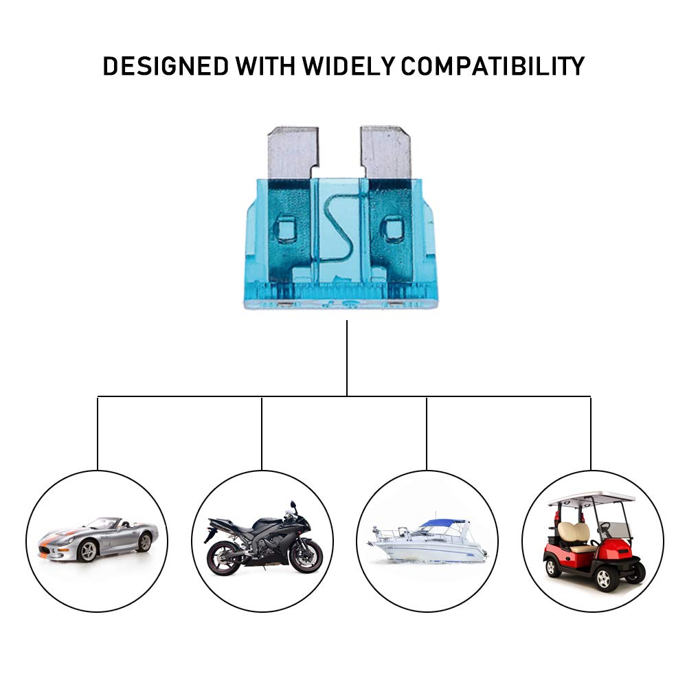 272 stücke-Auto Klinge Sicherungen Sortiment Kit, automotive Sicherungen-Standard & Mini & Low Profile Mini Auto Boot Lkw SUV Automotive Re